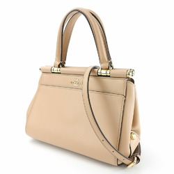 Coach handbag 31918 leather beige shoulder bag for women COACH