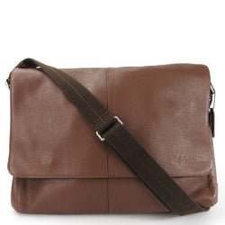 Coach Shoulder Bag F70423 Leather Brown Men's COACH