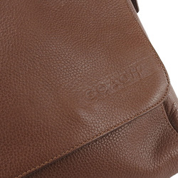 Coach Shoulder Bag F70423 Leather Brown Men's COACH