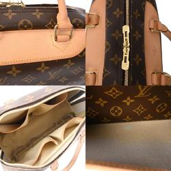 LOUIS VUITTON Louis Vuitton Monogram Deauville Brown M47270 Women's Canvas Handbag