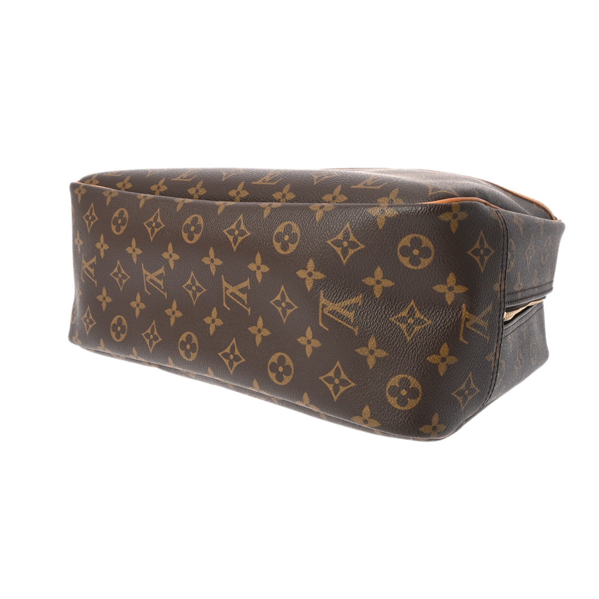 LOUIS VUITTON Louis Vuitton Monogram Deauville Brown M47270 Women's Canvas Handbag