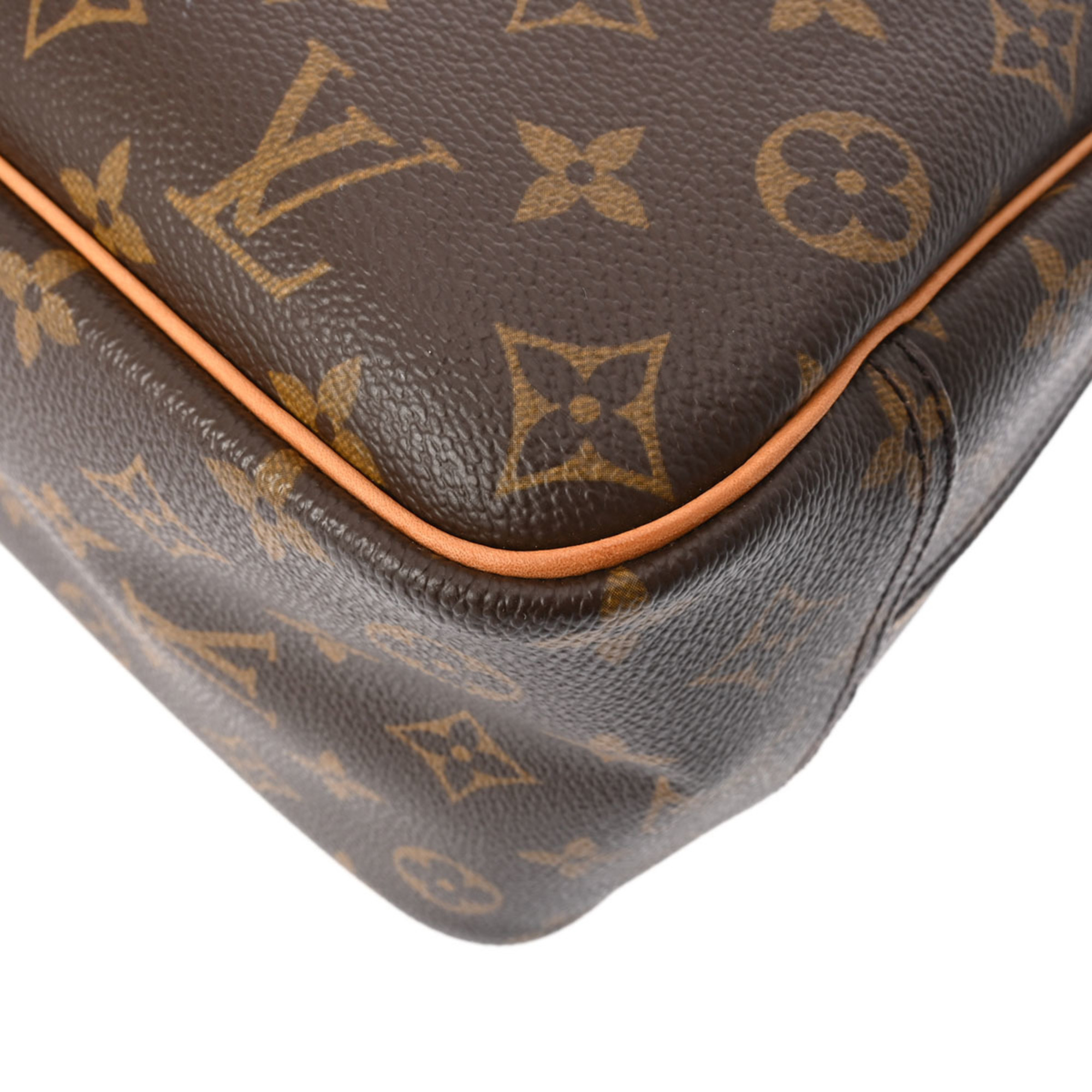 LOUIS VUITTON Louis Vuitton Monogram Deauville Brown M47270 Women's Canvas Handbag