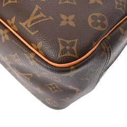 LOUIS VUITTON Louis Vuitton Monogram Deauville Brown M47270 Women's Canvas Handbag