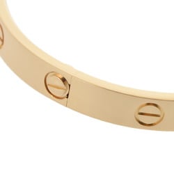 CARTIER Cartier Love Bracelet Half Diamond #17 Women's K18 Yellow Gold