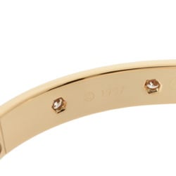 CARTIER Cartier Love Bracelet All Diamond #16 Women's K18 Yellow Gold