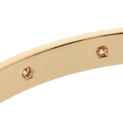 CARTIER Cartier Love Bracelet All Diamond #16 Women's K18 Yellow Gold