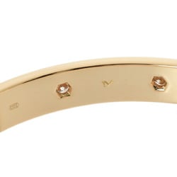 CARTIER Cartier Love Bracelet All Diamond #16 Women's K18 Yellow Gold