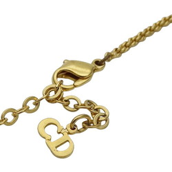 Christian Dior Dior Necklace for Women Gold Emblem Round