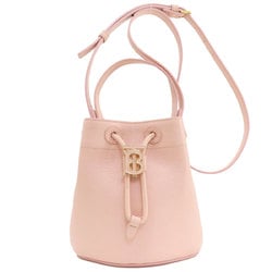 Burberry Bucket Bag Shoulder Leather Women's BURBERRY