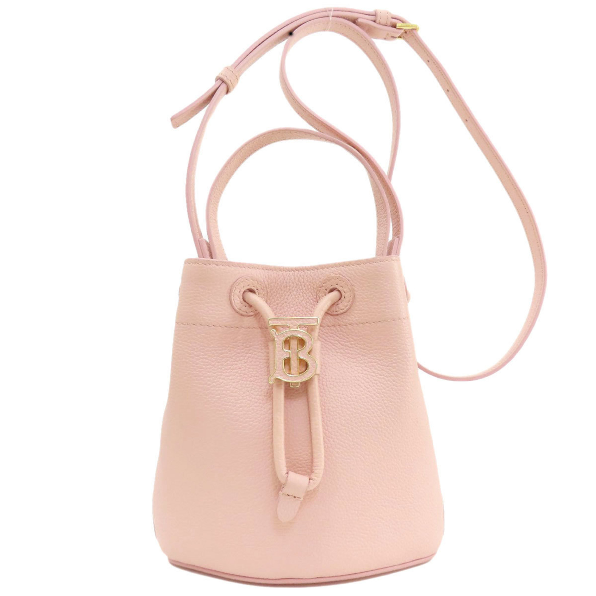 Burberry Bucket Bag Shoulder Leather Women's BURBERRY