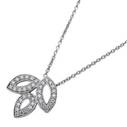 Harry Winston HARRY WINSTON Necklace for Women PT950 Diamond Lily Cluster Platinum Polished