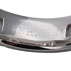 Hermes HERMES Ring for Women and Men, 750WG Hercules White Gold #57, Approx. Size 17, Polished