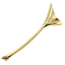 Tiffany Ginkgo motif brooch, 18K yellow gold, for women, TIFFANY&Co.