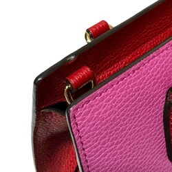 Gucci Soho Shoulder Bag Leather 431571 Pink Women's GUCCI 2way