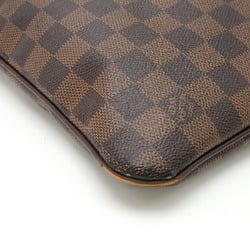 LOUIS VUITTON Damier Pochette Plat Brooklyn Shoulder Bag N41100