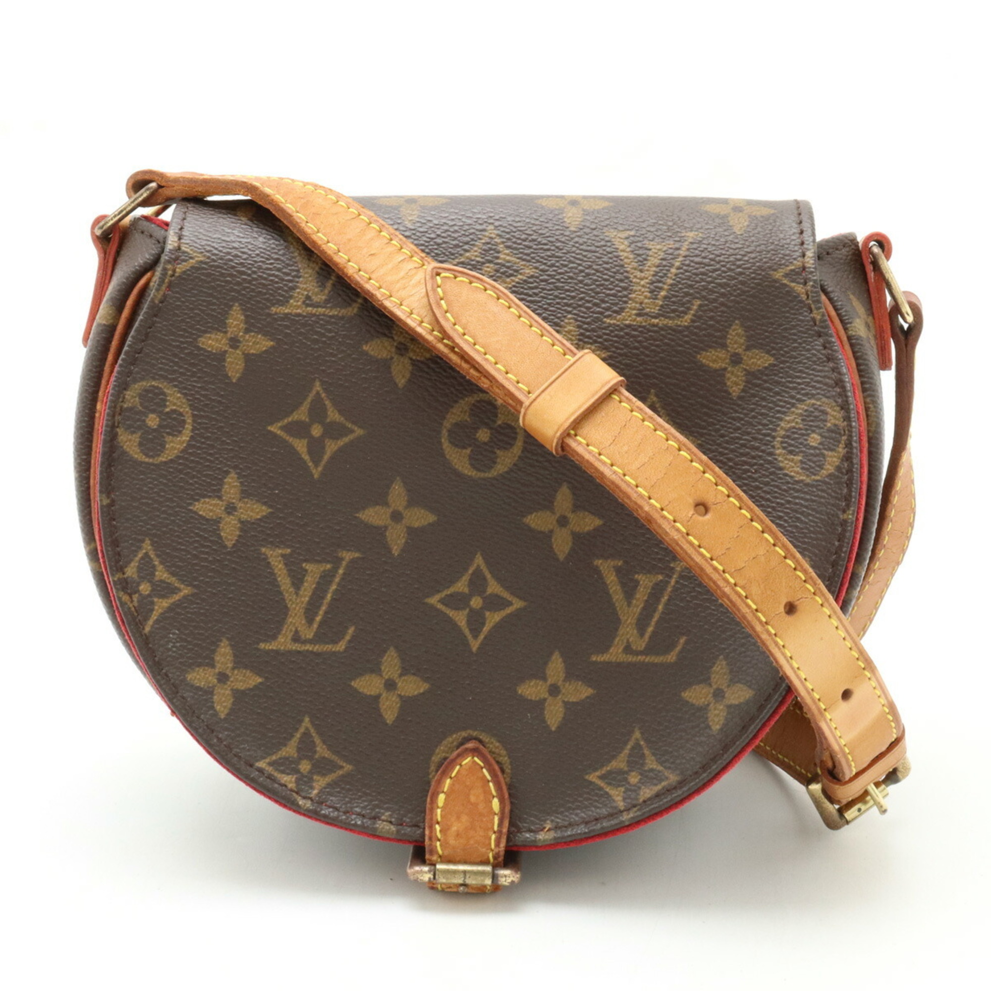 LOUIS VUITTON Louis Vuitton Monogram Tan Blanc Shoulder Bag Pochette M51179