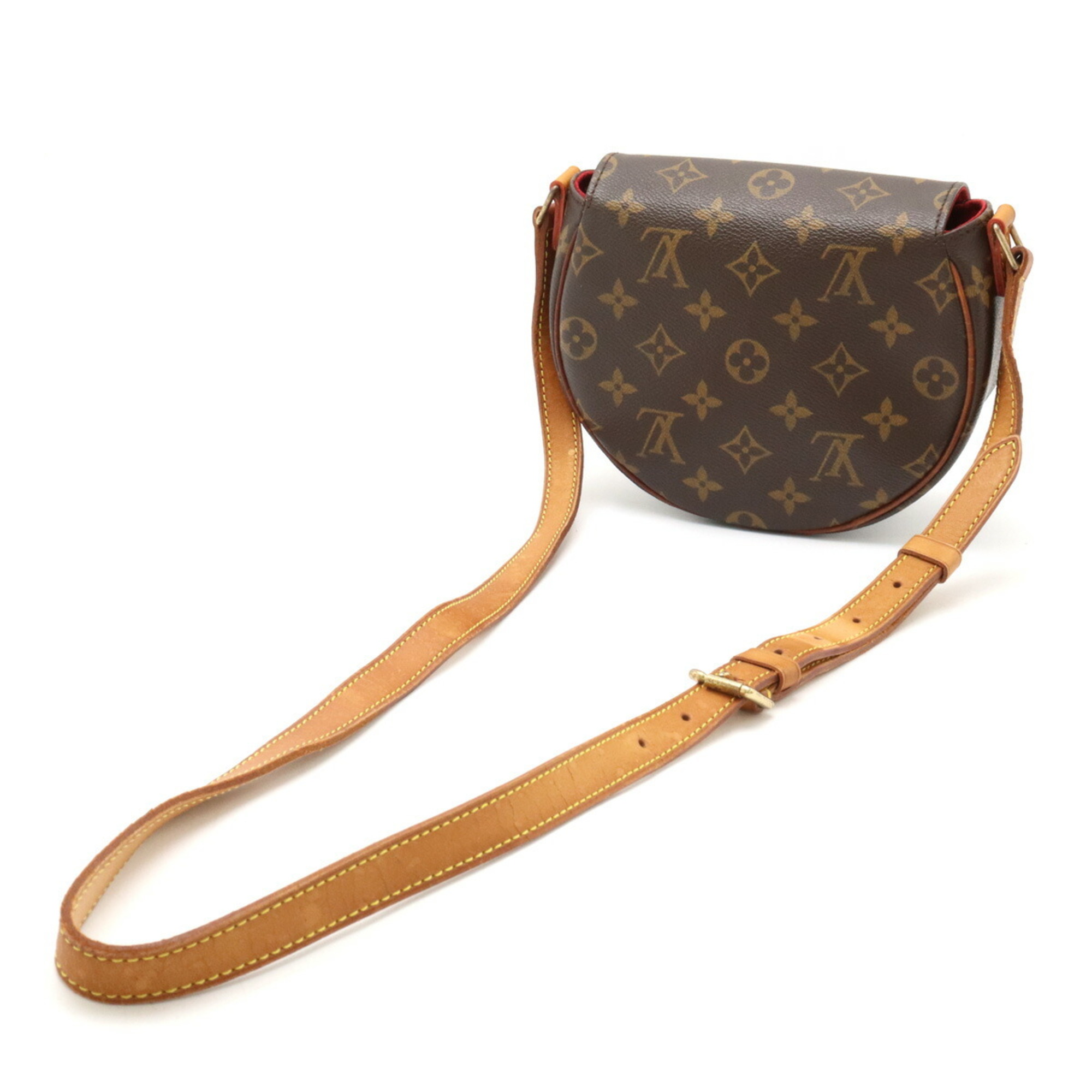 LOUIS VUITTON Louis Vuitton Monogram Tan Blanc Shoulder Bag Pochette M51179