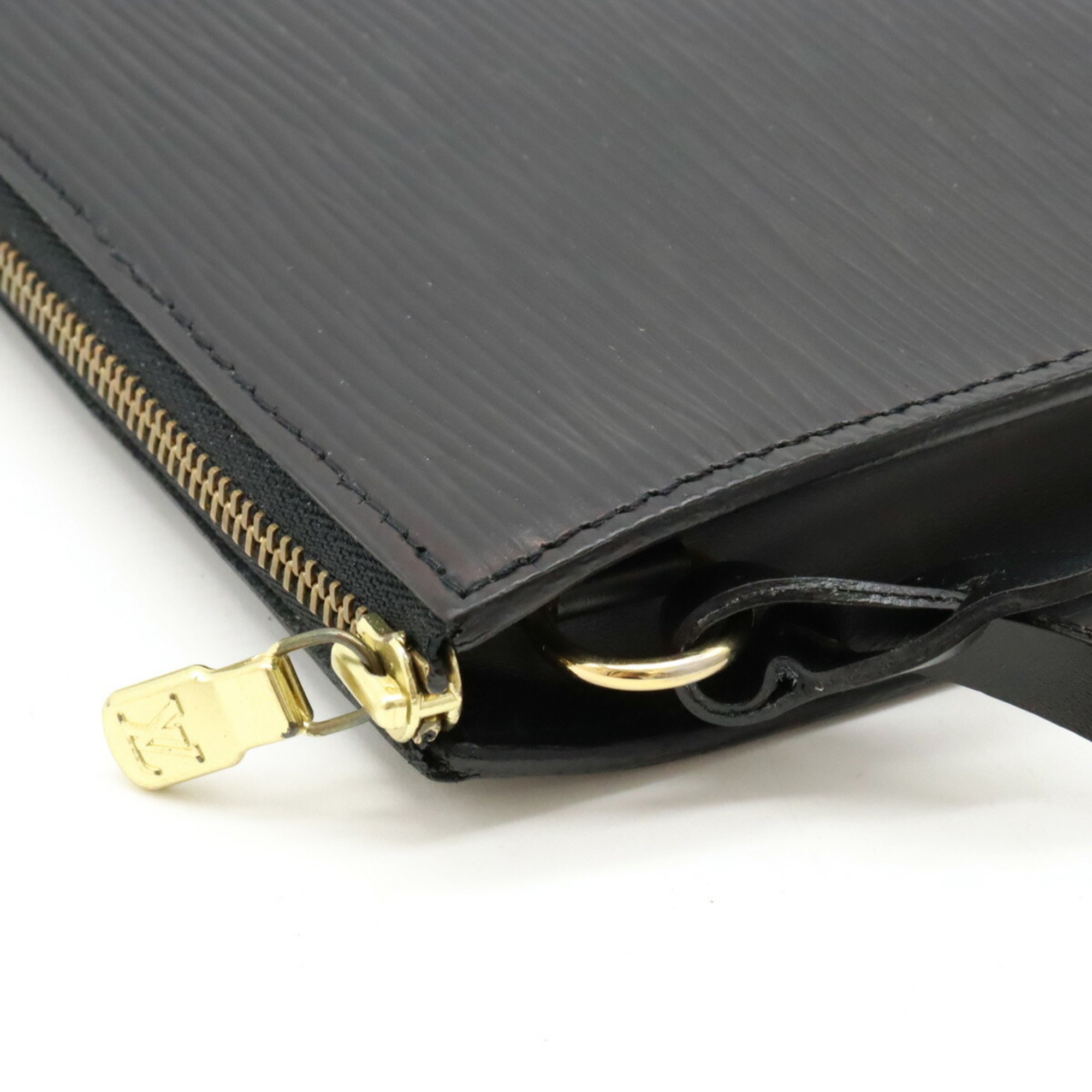 LOUIS VUITTON Louis Vuitton Epi Pochette Accessoires 21 Pouch Handbag Leather Noir Black M52952