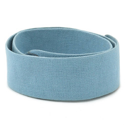 HERMES Evelyn Shoulder Strap Leather Light Blue