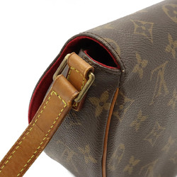 LOUIS VUITTON Louis Vuitton Monogram Tan Blanc Shoulder Bag Pochette M51179