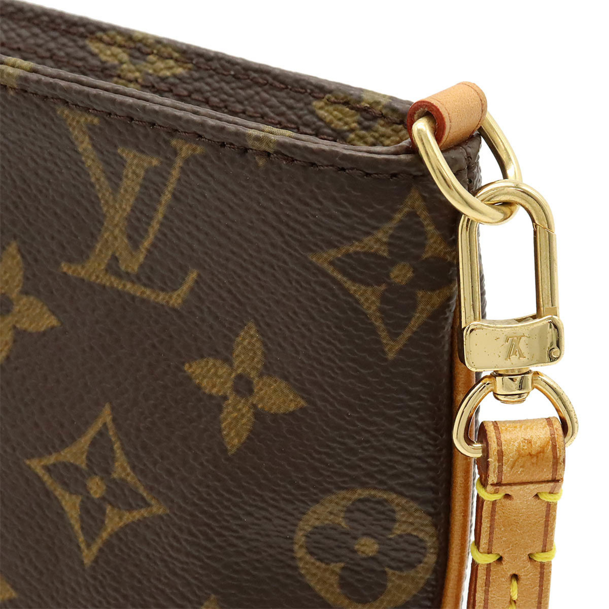 LOUIS VUITTON Louis Vuitton Monogram Partition Pouch Handbag Bag M51901