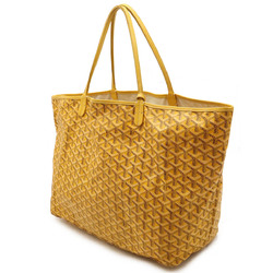 GOYARD Saint Louis GM Tote Bag, Large Tote, Shoulder PVC, Leather, Yellow