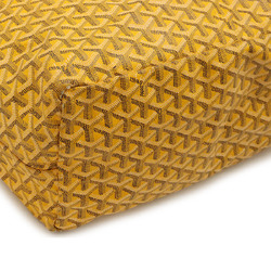 GOYARD Saint Louis GM Tote Bag, Large Tote, Shoulder PVC, Leather, Yellow