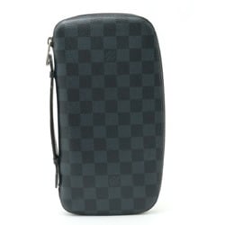 LOUIS VUITTON Damier Cobalt Atoll Organizer Travel Case Second Bag Multi-Case Long Wallet N63222