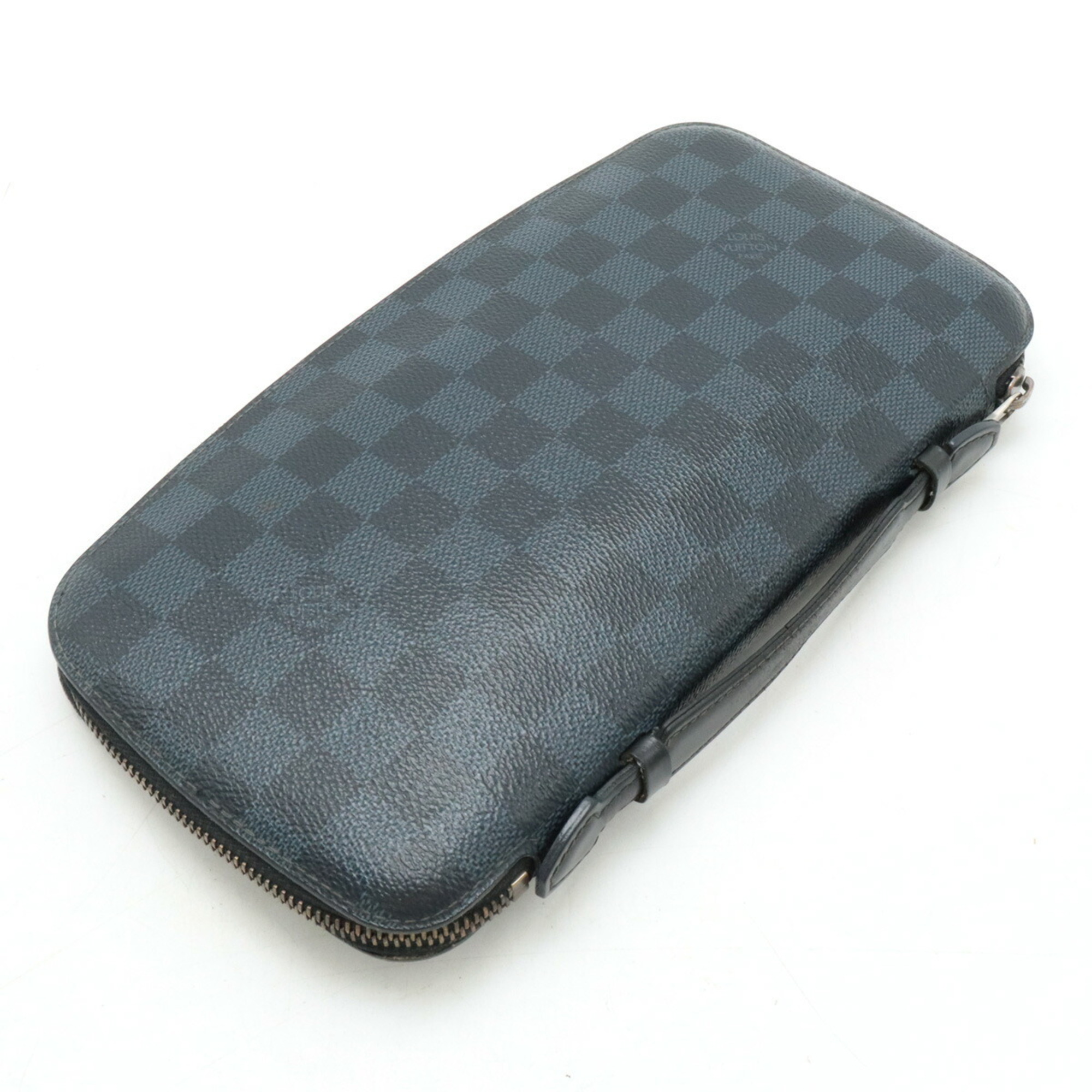 LOUIS VUITTON Damier Cobalt Atoll Organizer Travel Case Second Bag Multi-Case Long Wallet N63222