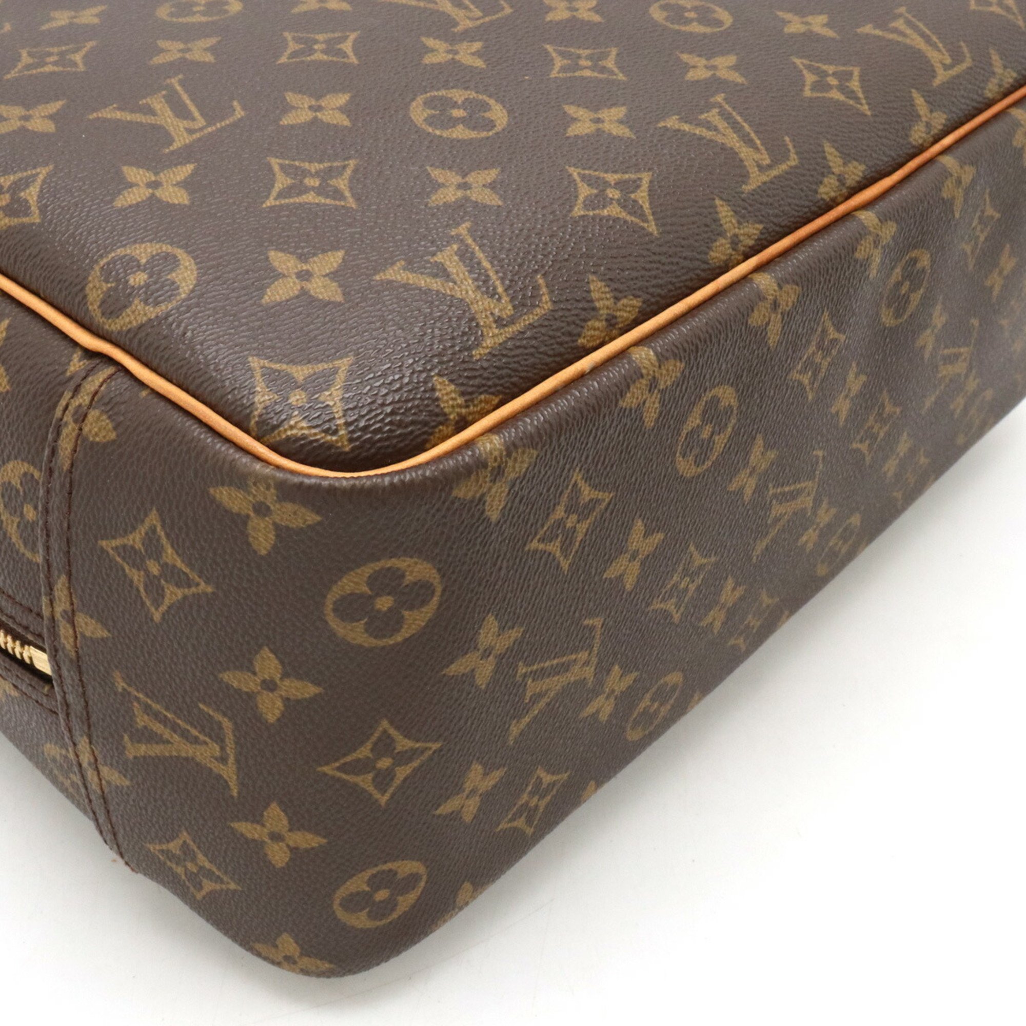 LOUIS VUITTON Louis Vuitton Monogram Bowling Vanity Deauville Handbag Boston Bag M47270