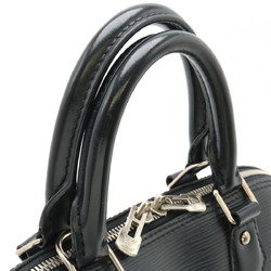 LOUIS VUITTON Louis Vuitton Epi Alma PM Handbag Leather Noir Black M40302