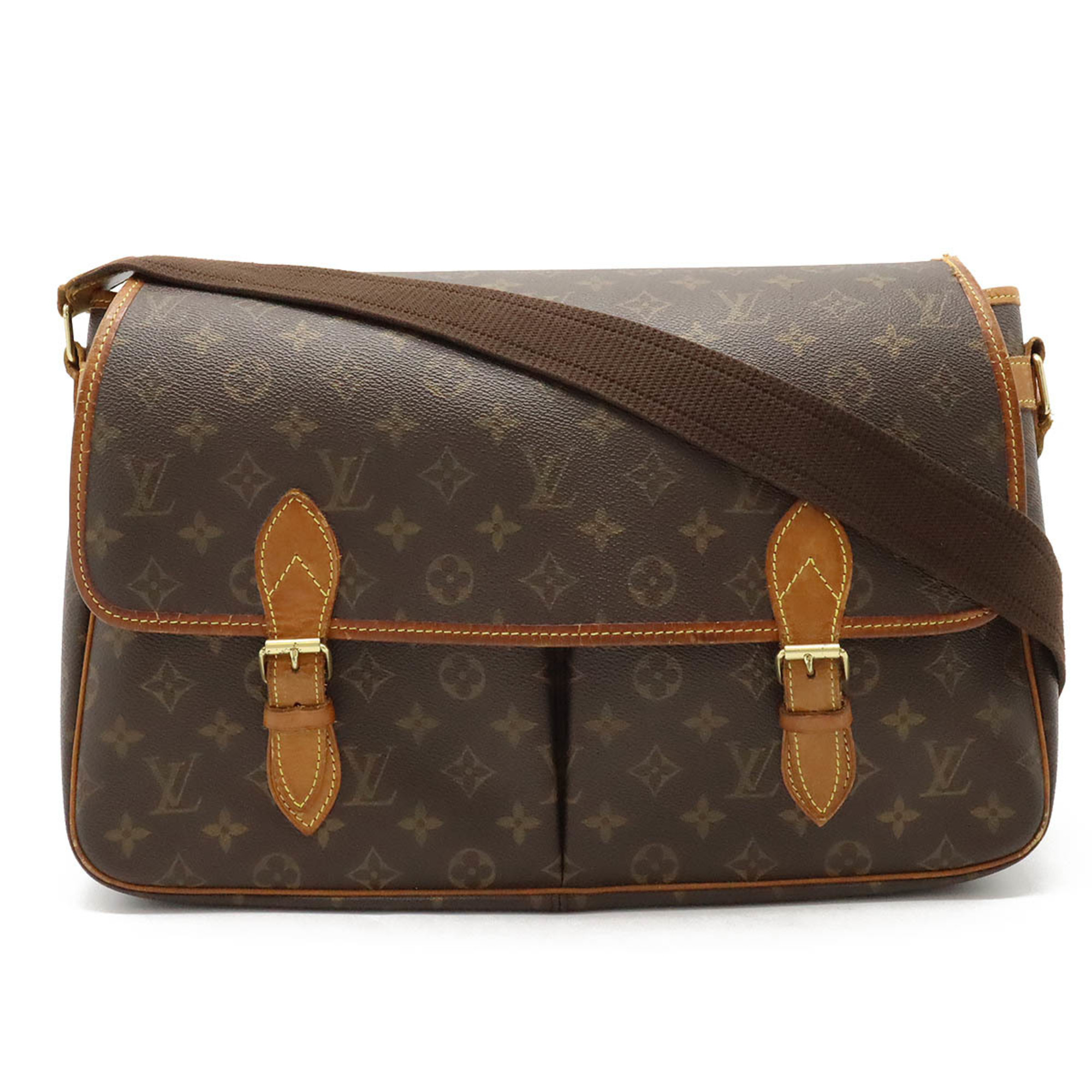 LOUIS VUITTON Louis Vuitton Monogram Gibessier GM Shoulder Bag M42249