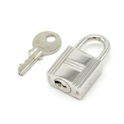 HERMES Padlock No. 100 with Key Silver Color