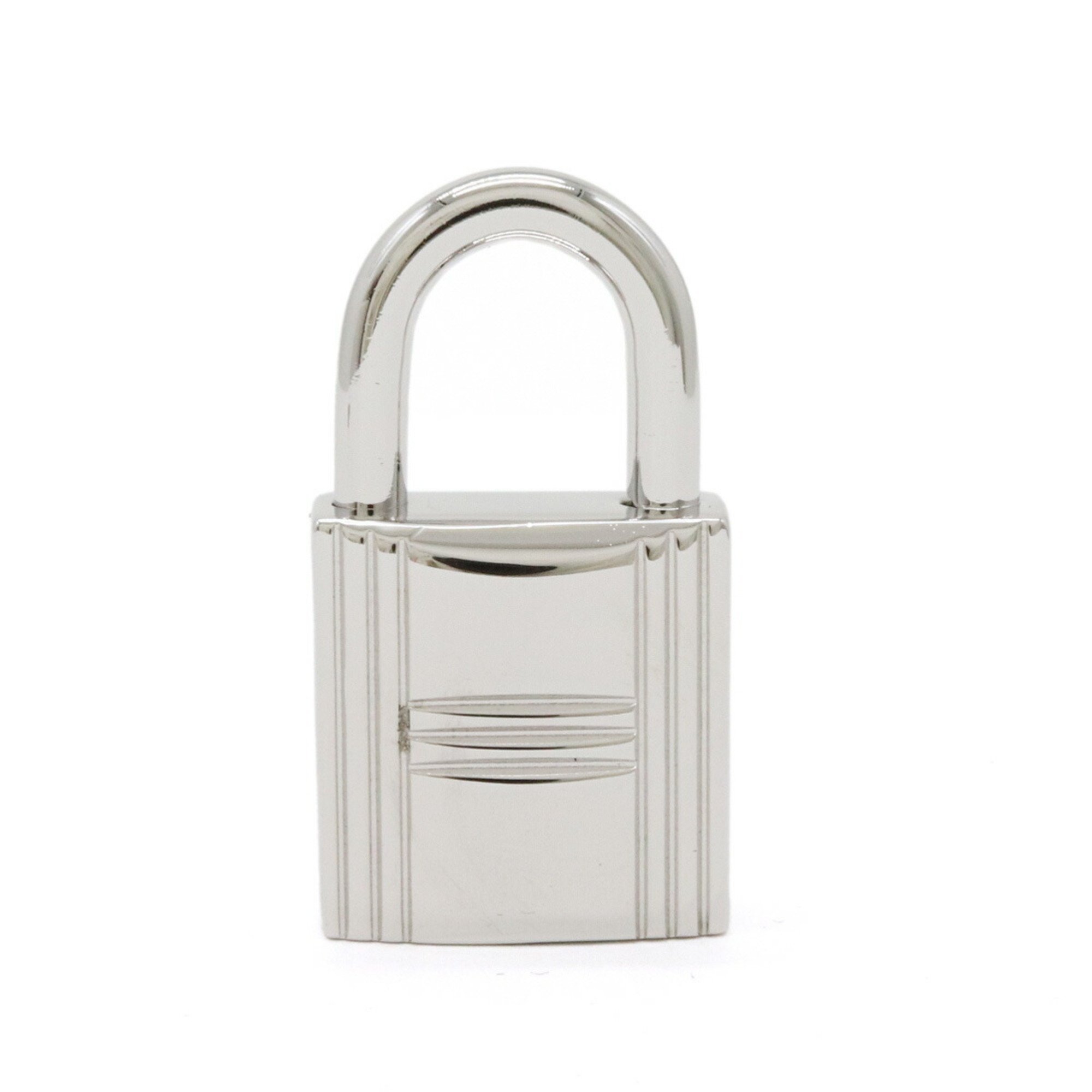 HERMES Padlock No. 100 with Key Silver Color