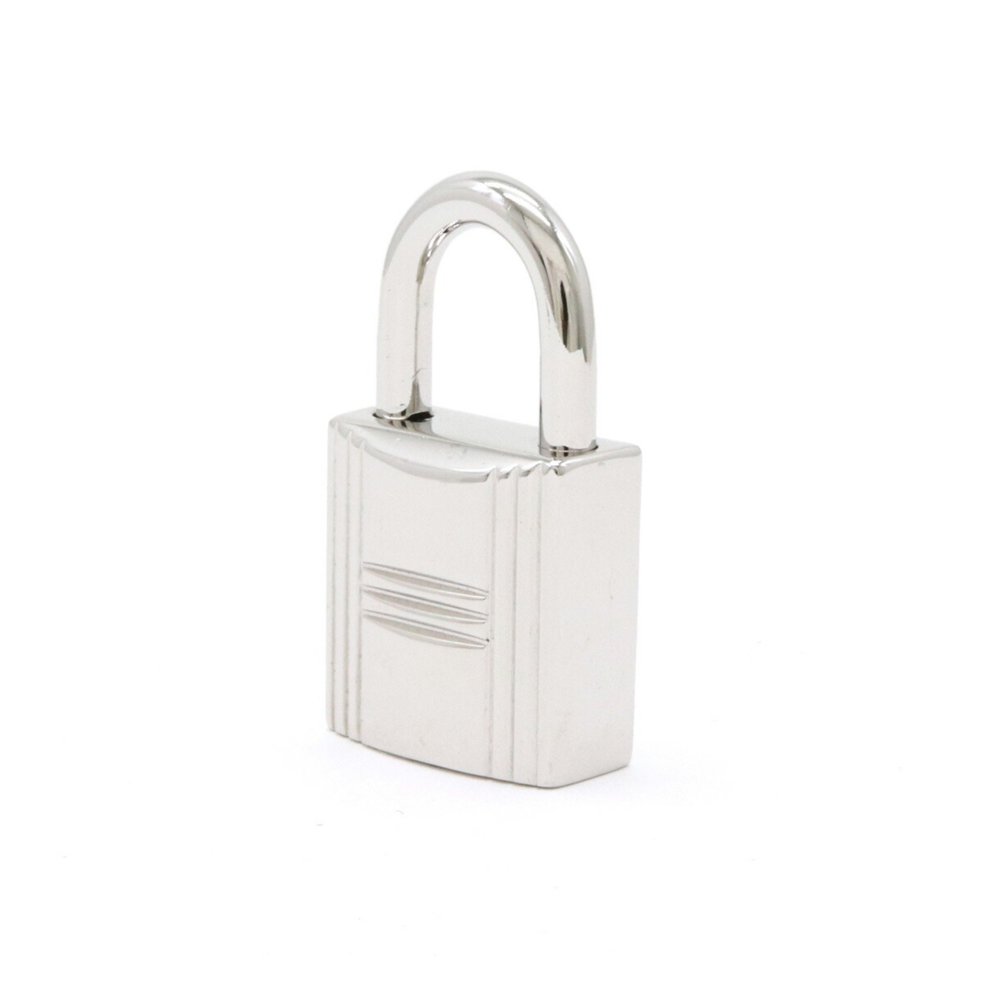 HERMES Padlock No. 100 with Key Silver Color