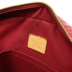 LOUIS VUITTON Louis Vuitton Monogram Vernis Summit Drive Handbag Tote Bag Enamel Pomme d'Amour Red M93513