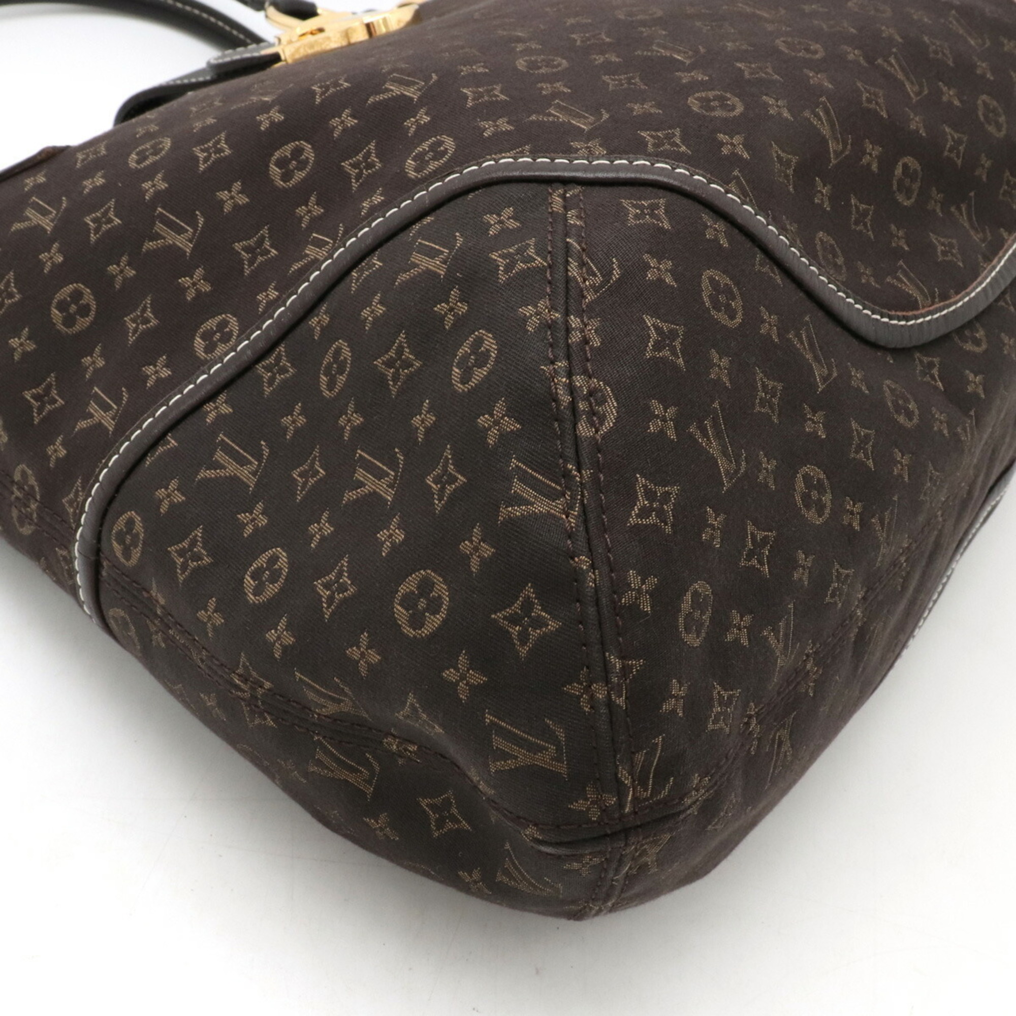 LOUIS VUITTON Louis Vuitton Monogram Idylle Elegy Tote Bag Shoulder Canvas Fuzan Brown M56696