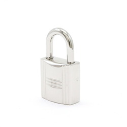 HERMES Padlock No.104 with Key Silver Color