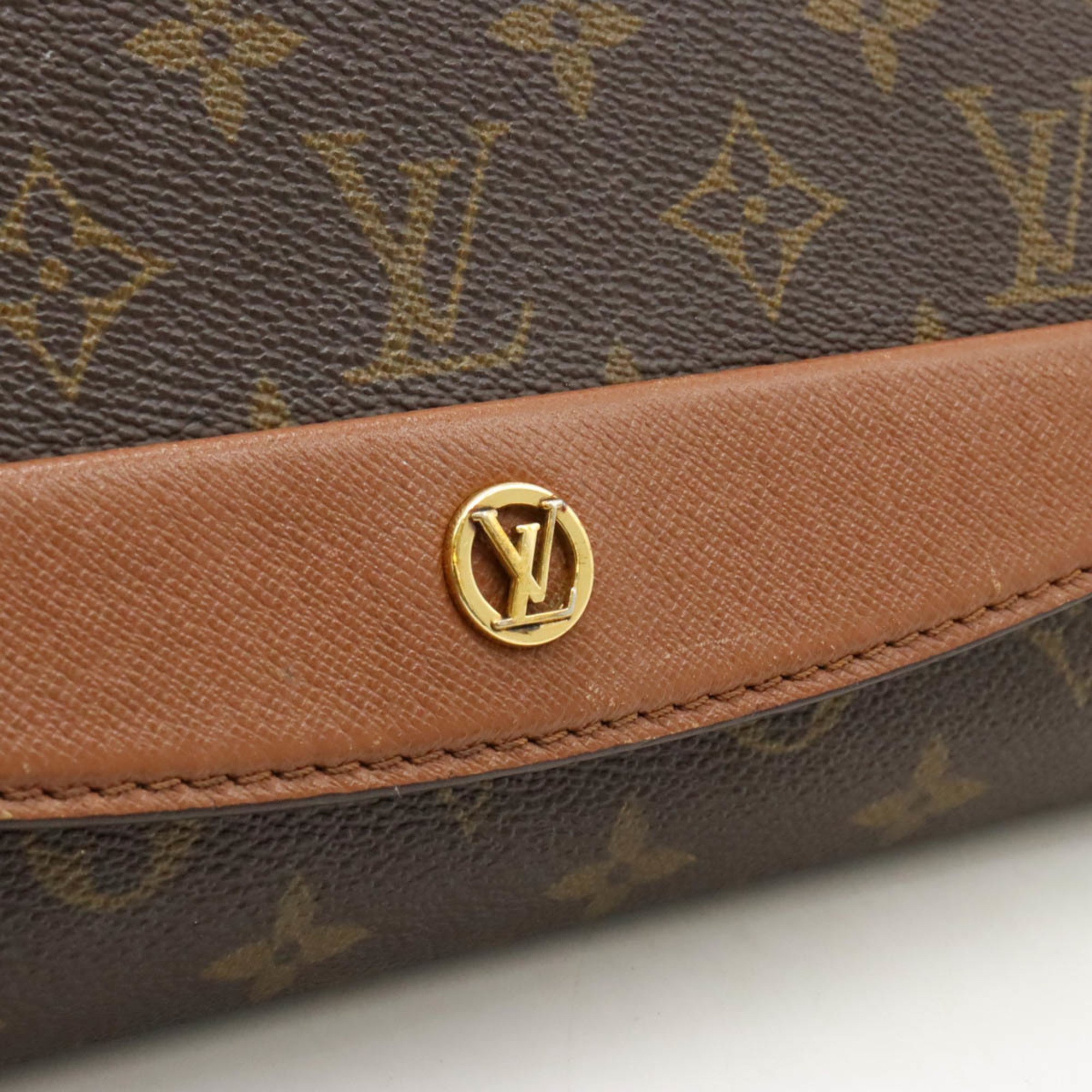 LOUIS VUITTON Louis Vuitton Monogram Bordeaux Shoulder Bag Clutch Second M51797