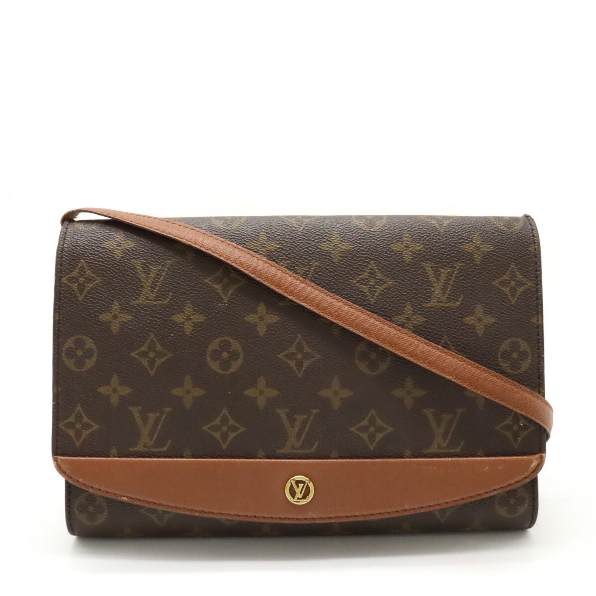 LOUIS VUITTON Louis Vuitton Monogram Bordeaux Shoulder Bag Clutch Second M51797