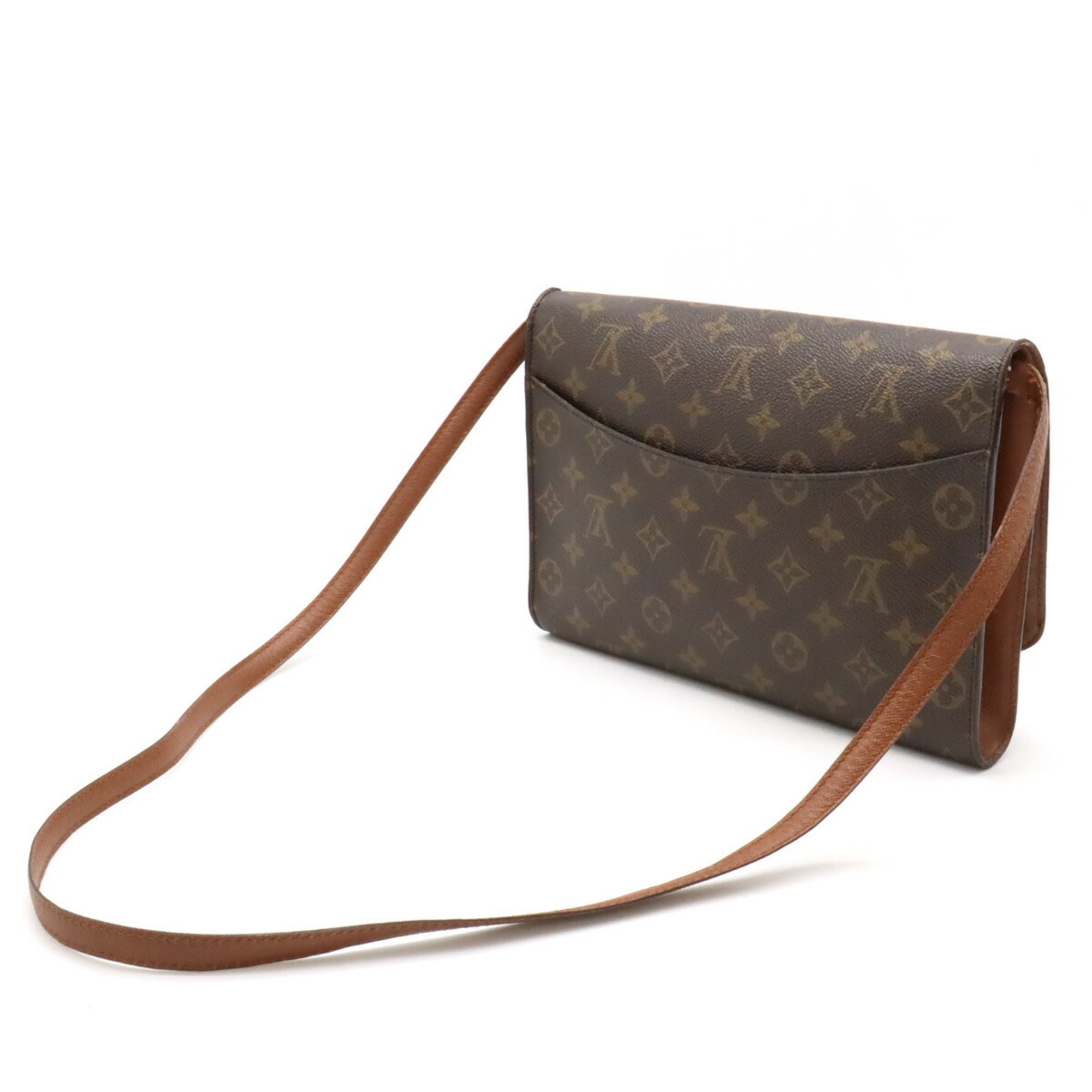 LOUIS VUITTON Louis Vuitton Monogram Bordeaux Shoulder Bag Clutch Second M51797