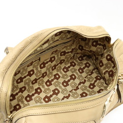 GUCCI Guccissima Interlocking G Tote Bag Shoulder Beige 170010