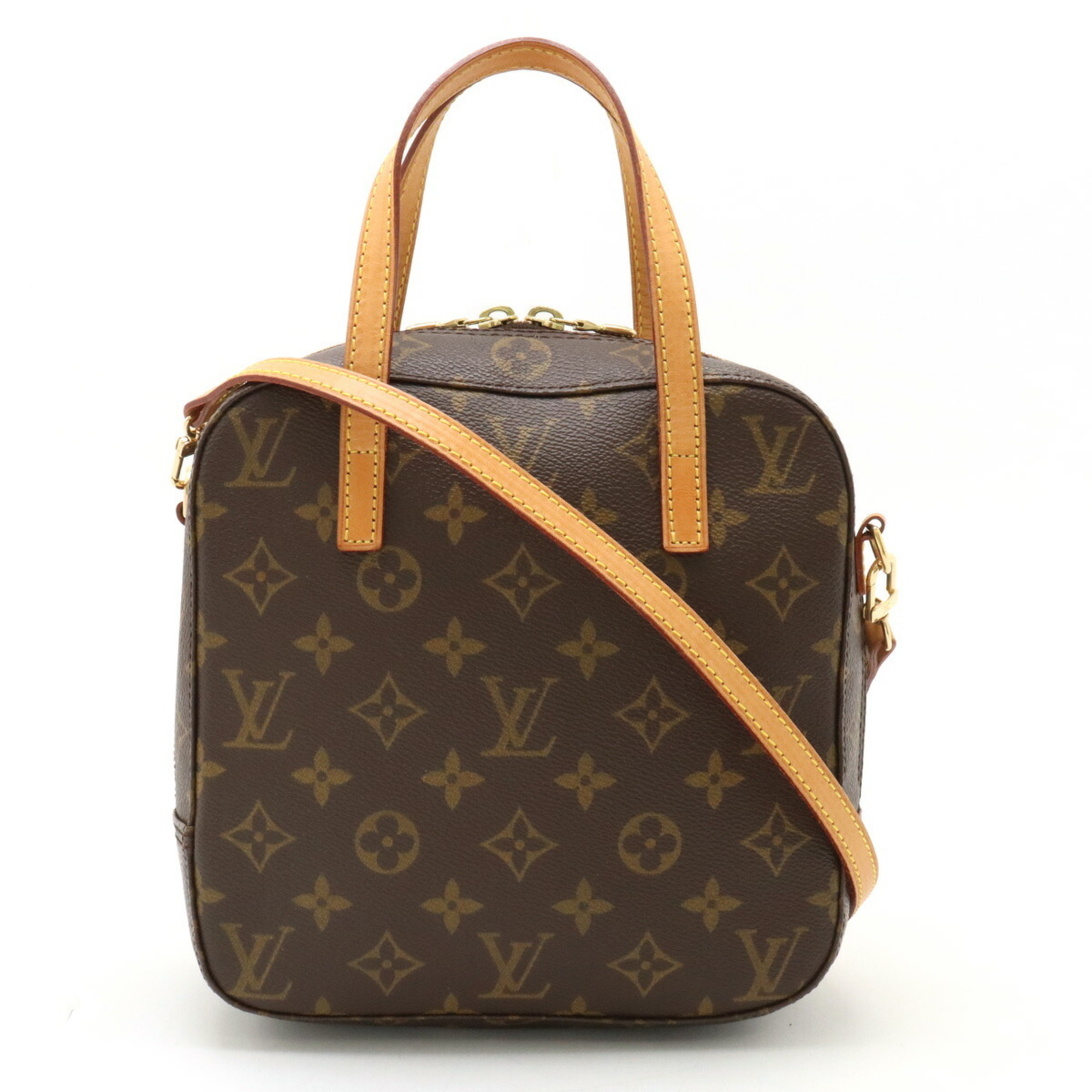 LOUIS VUITTON Louis Vuitton Monogram Spontini Handbag Shoulder Bag with Strap M47500