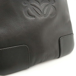 LOEWE Anagram Shoulder Bag Pochette Leather Black