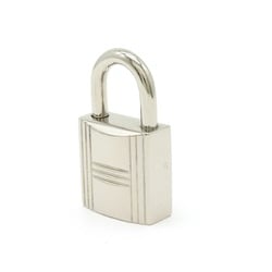 HERMES Padlock No.127 with Key Silver Color