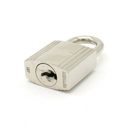 HERMES Padlock No.127 with Key Silver Color