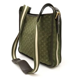 LOUIS VUITTON Louis Vuitton Monogram Busas Marie Kate Shoulder Bag Canvas Leather TST Khaki Green M92322