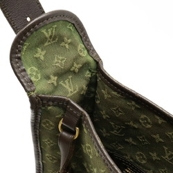 LOUIS VUITTON Louis Vuitton Monogram Busas Marie Kate Shoulder Bag Canvas Leather TST Khaki Green M92322