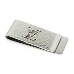 LOUIS VUITTON Louis Vuitton Pens Bier Champs Elysees Money Clip Bill Metal Silver M65041