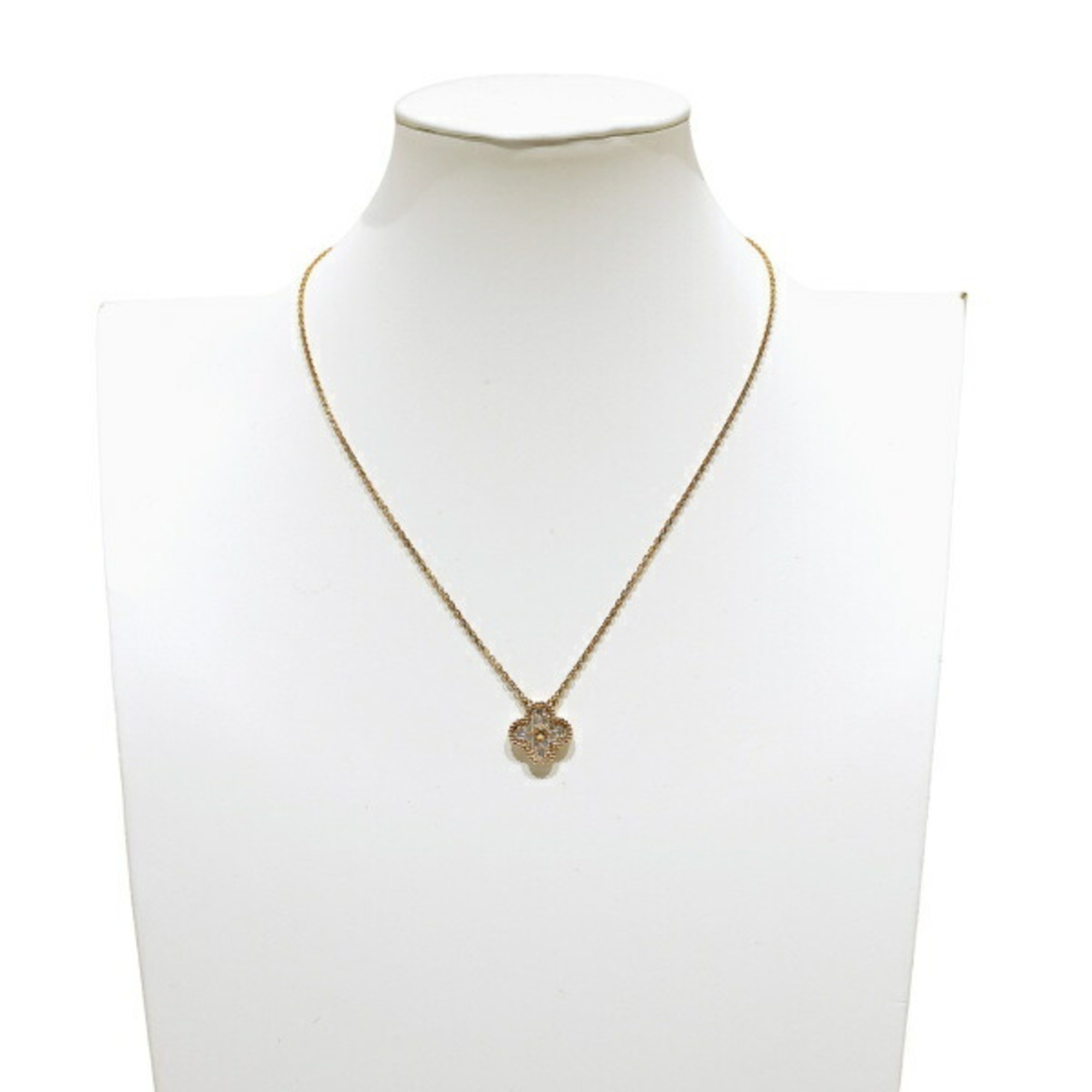 Van Cleef & Arpels Alhambra 18k Rose Gold Necklace